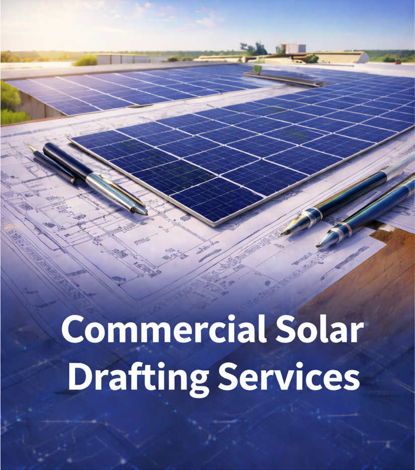 Commercial Solar Drafting Services
