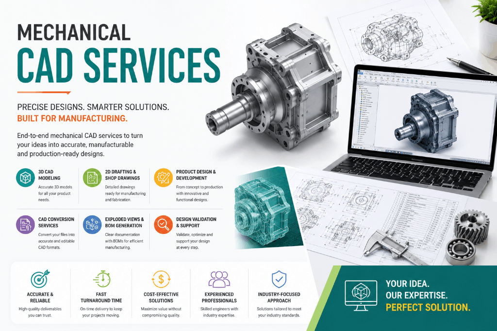 Mechanical CAD Services Drafting 1